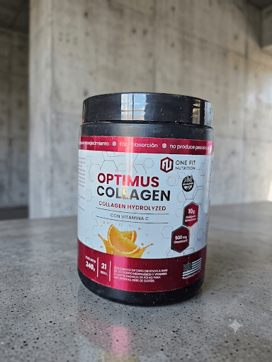 OPTIMUS Collagen Sabor Naranja 240gr - ONE FIT