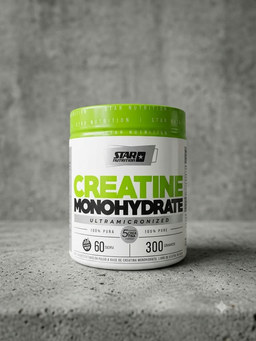 Creatina Monohidrato 300g Pote - Star Nutrition